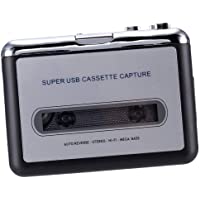 F Fityle Cassette Walkman Convertidor de Señal de Cinta Magnética a MP3 Reproductor de Música